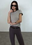 Valko Tee - Grey Grey Tops The Frankie Shop Women