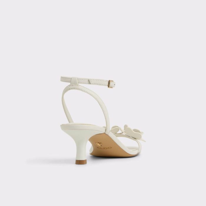 White/Bone Heels Women Daisyrose White/Bone Women's Heeled Sandals Aldo