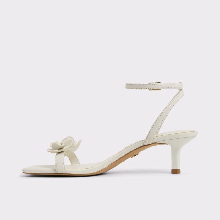 White/Bone Heels Women Daisyrose White/Bone Women's Heeled Sandals Aldo