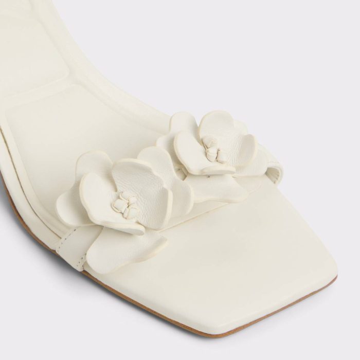 White/Bone Heels Women Daisyrose White/Bone Women's Heeled Sandals Aldo