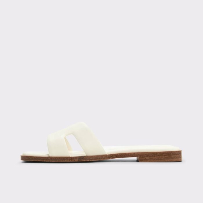 White Itsandal White Women's Flat Sandals Women Aldo Sandals