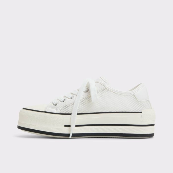 White Sneakers Women Aldo Rayes White Women's Platform And Wedge Sneakers