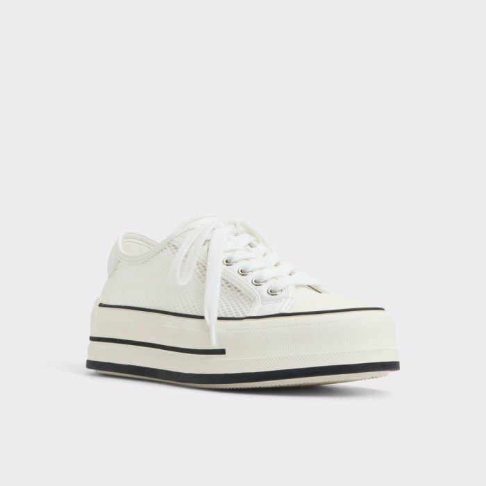 White Sneakers Women Aldo Rayes White Women's Platform And Wedge Sneakers