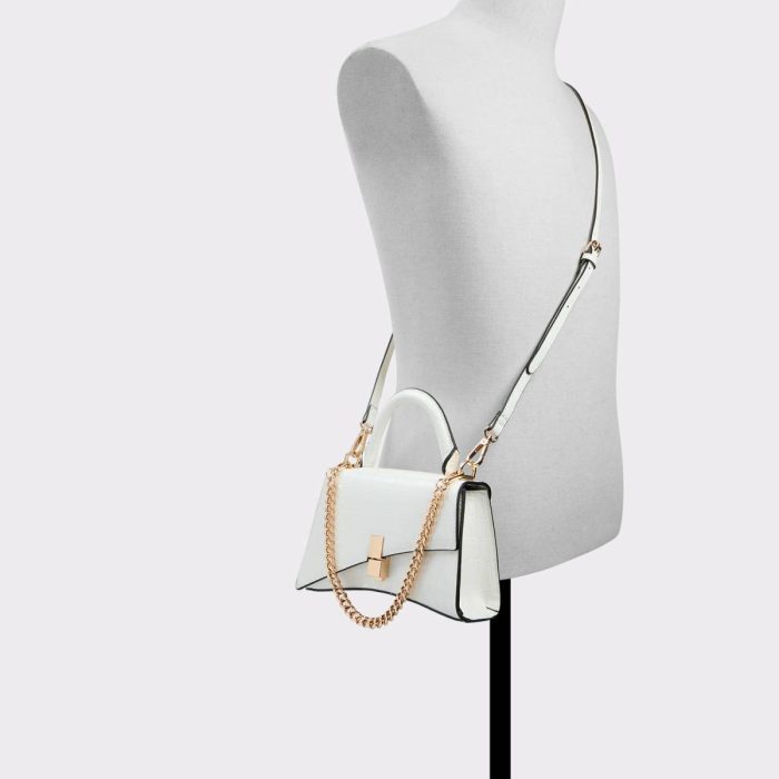 White Top Handle Bags Women Lucenaax White Women's Top Handle Bags Aldo