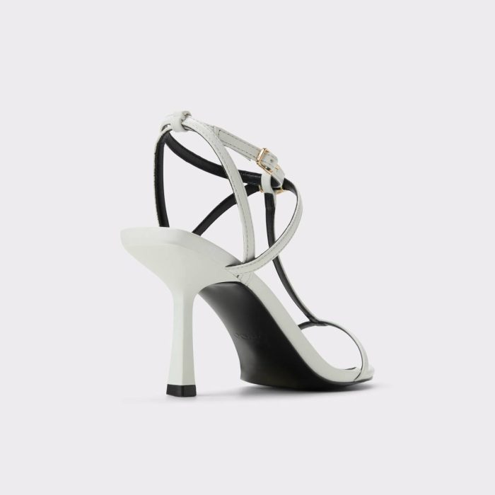 White Women Cecille White Women's Strappy Heels Heels Aldo