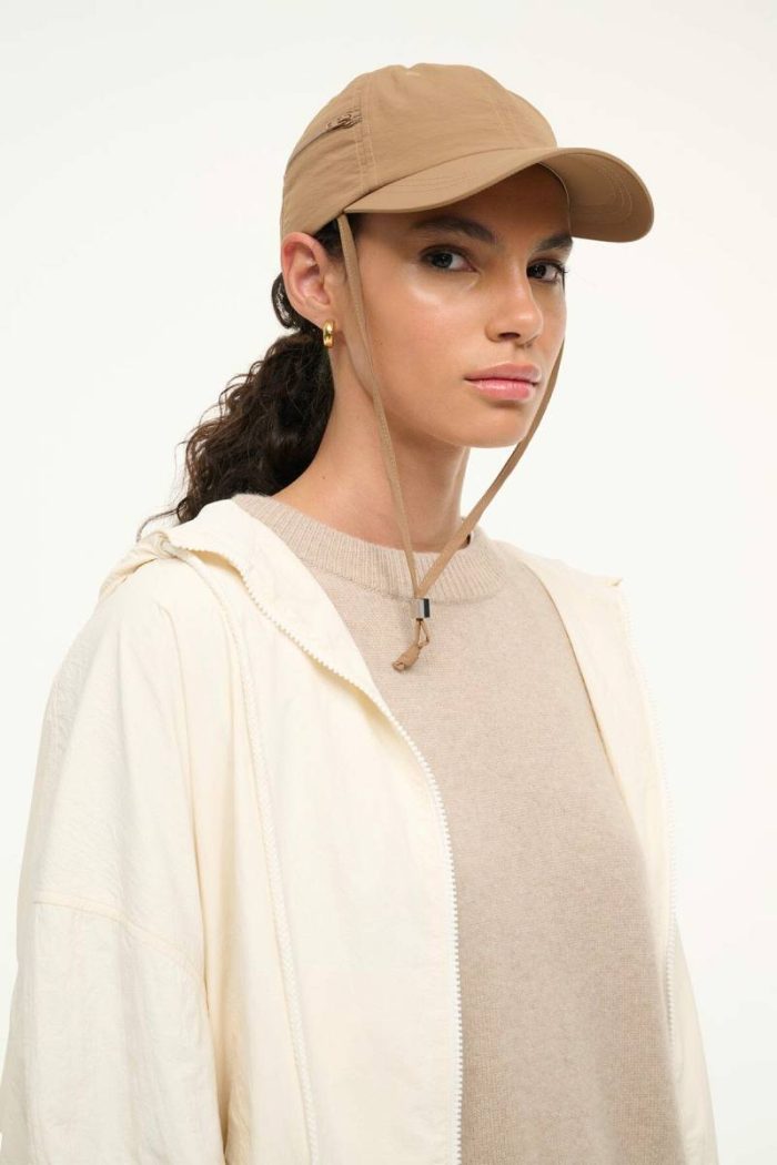 Women Accessories Staud Paulie Baseball Hat Camel