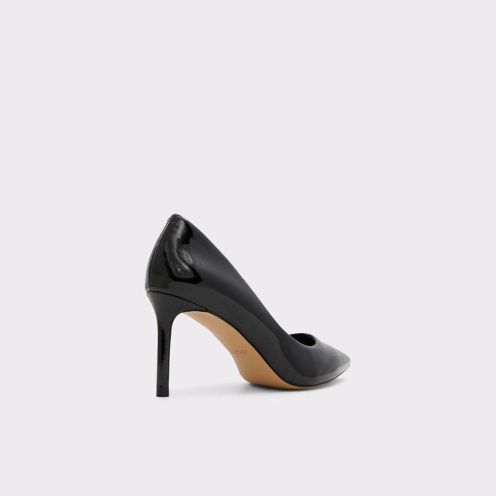 Women Aldo Black Heels Stessymid Black Women's Pumps
