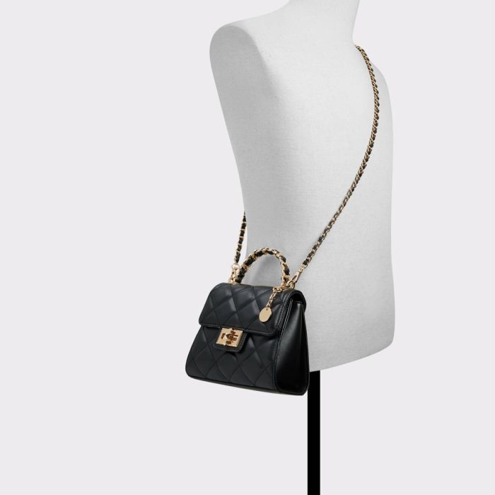 Women Aldo Borgnineex Black Women's Top Handle Bags Top Handle Bags Black