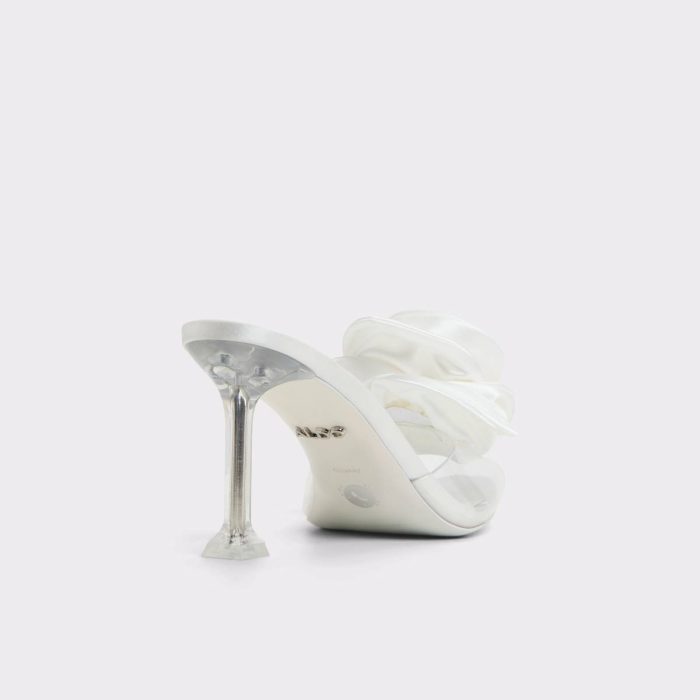 Women Aldo Heels Cinderellamule White Women's Disney White
