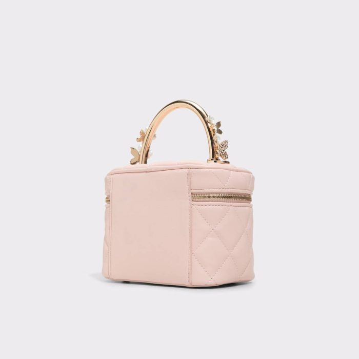 Women Aldo Pink Top Handle Bags Briarroseex Pink Women's Top Handle Bags