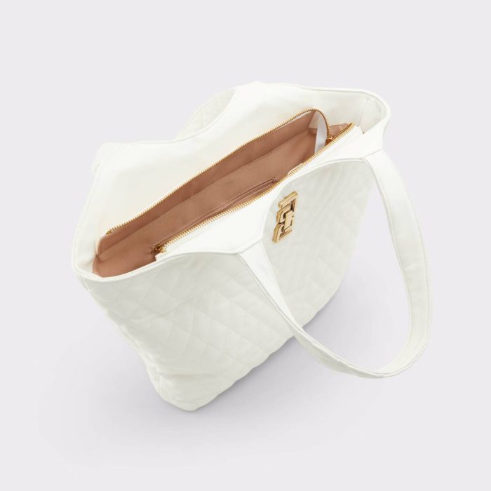 Women Aldo Tote & Satchel Bags White Zinisaax White Women's Tote & Satchel Bags