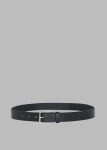 Women Black Belts The Frankie Shop Toni Leather Belt - Black
