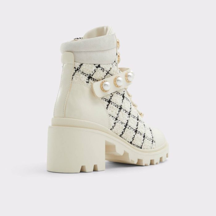 Women Boots Mariette Open White Women's Ankle Boots Aldo Open White