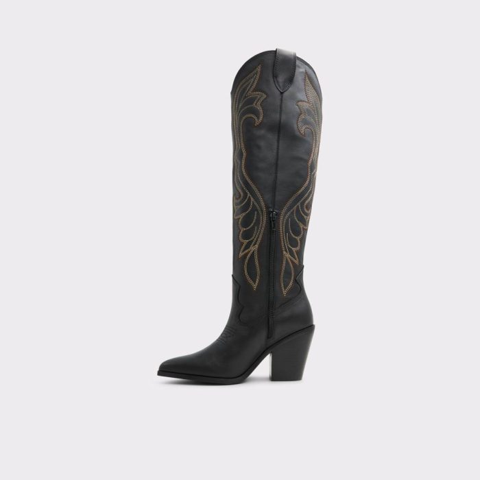Women Boots Other Black Alamo Other Black Women's Tall Boots Aldo