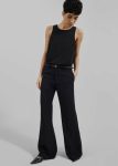 Women Bottoms Black Katie Flared Pants - Black The Frankie Shop
