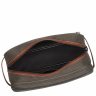 Women Brown Longchamp Toiletry Bags Boxford Toiletry Case Brown - Recycled Canvas