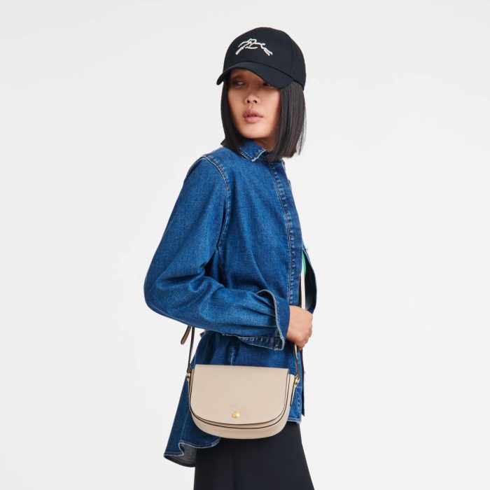 Women Épure S Crossbody Bag Paper - Leather Longchamp Leather Bags Paper