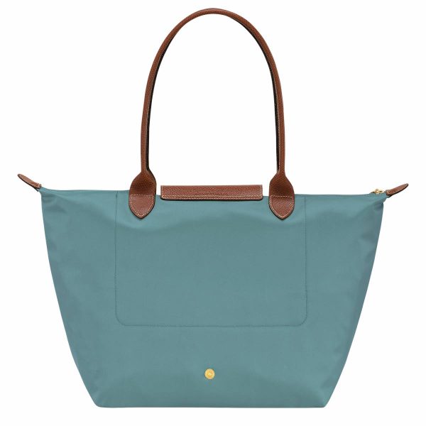 Women Eucalyptus Le Pliage Original L Tote Bag Eucalyptus - Recycled Canvas Longchamp Shoulder Bags