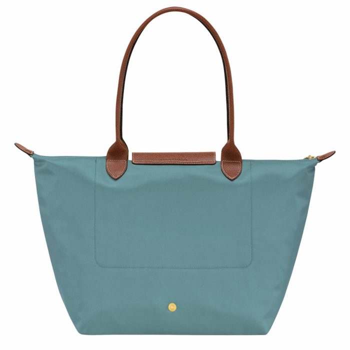 Women Eucalyptus Le Pliage Original L Tote Bag Eucalyptus - Recycled Canvas Longchamp Shoulder Bags