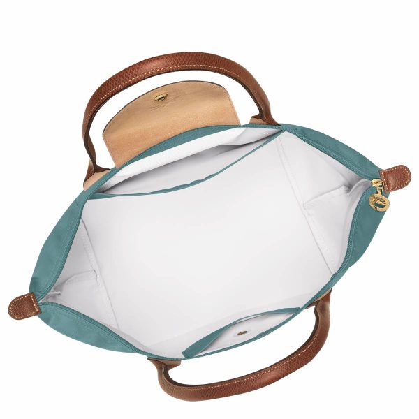 Women Eucalyptus Le Pliage Original L Tote Bag Eucalyptus - Recycled Canvas Longchamp Shoulder Bags