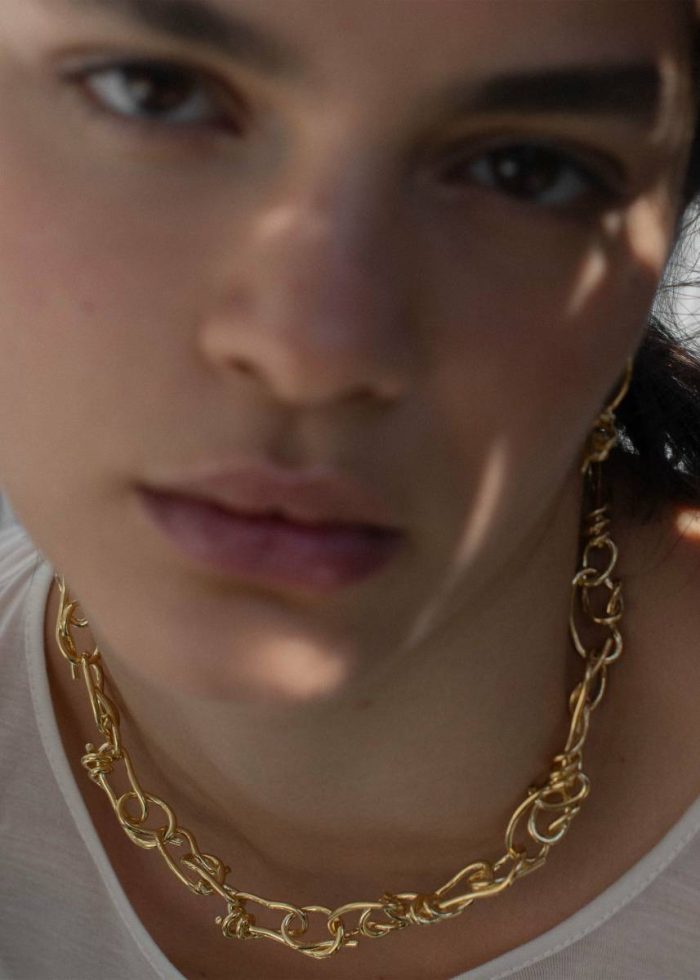 Women Gold The Frankie Shop Completedworks V040 Necklace - Gold Jewelry