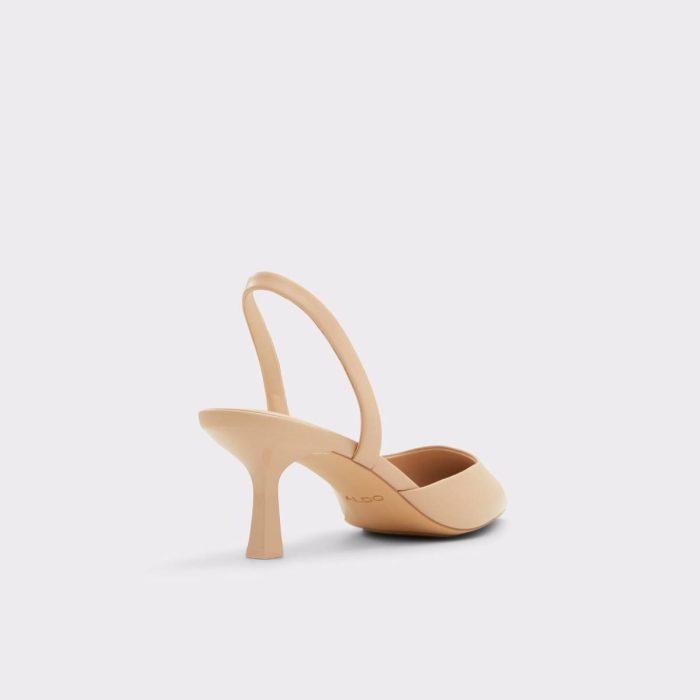Women Heels Aldo Gavedessi Other Beige Women's Slingbacks Other Beige