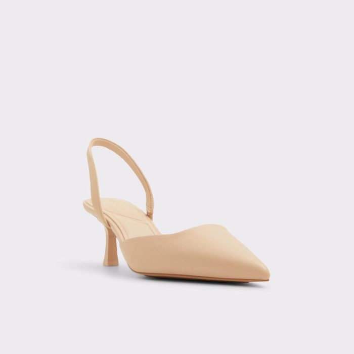 Women Heels Aldo Gavedessi Other Beige Women's Slingbacks Other Beige