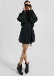 Women Jw Anderson Kitten Heel Biker Boots - Black Black The Frankie Shop Heels