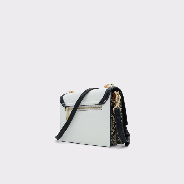 Women Laisbyyx White/Black Women's Crossbody Bags Aldo Crossbody Bags White/Black