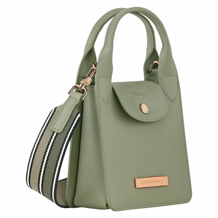 Women Le Pliage Xtra Xs Tote Bag Laurel - Leather Laurel Longchamp Leather Bags