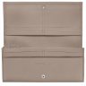 Women Le Roseau Flap Wallet Clay - Leather Leather Wallets Clay Longchamp
