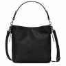 Women Leather Bags Longchamp 3D S Crossbody Bag Black - Leather Black