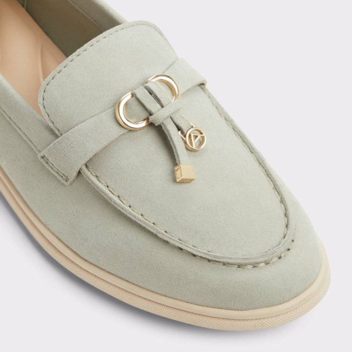 Women Light Green Aldo Loafers & Oxfords Creras-In Light Green Women's Flats