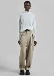 Women Matin Fine Cotton Knit Turtleneck - White White 8Au/4Us|10Au/6Us|12Au/8Us The Frankie Shop