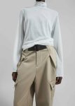 Women Matin Fine Cotton Knit Turtleneck - White White 8Au/4Us|10Au/6Us|12Au/8Us The Frankie Shop