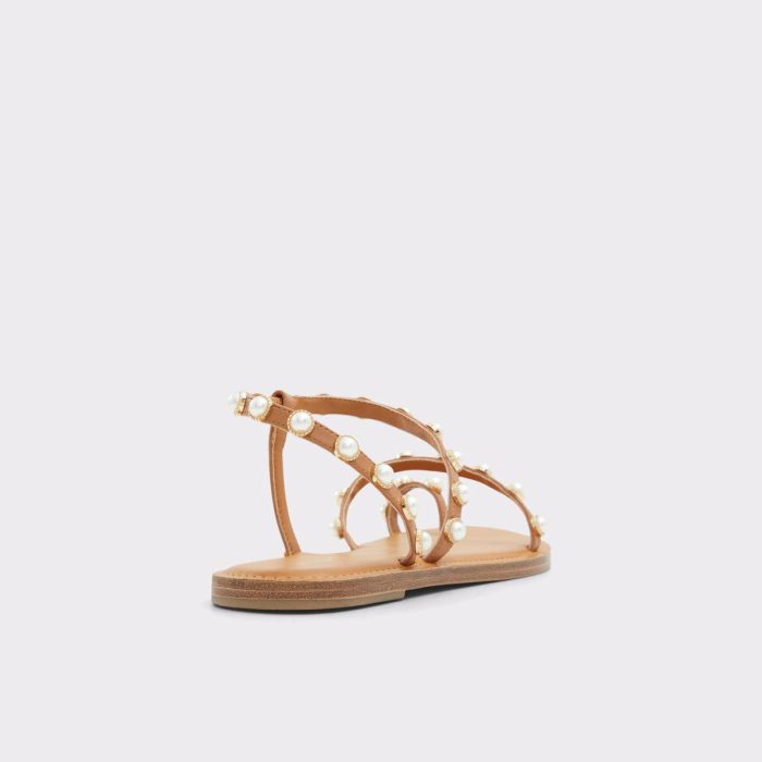 Women Medium Brown Coreydale Medium Brown Women's Flat Sandals Sandals Aldo