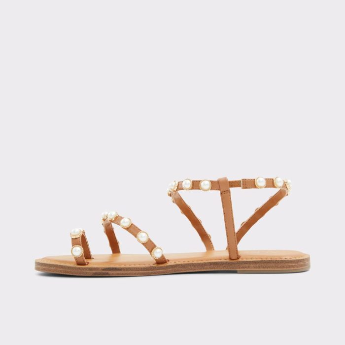 Women Medium Brown Coreydale Medium Brown Women's Flat Sandals Sandals Aldo