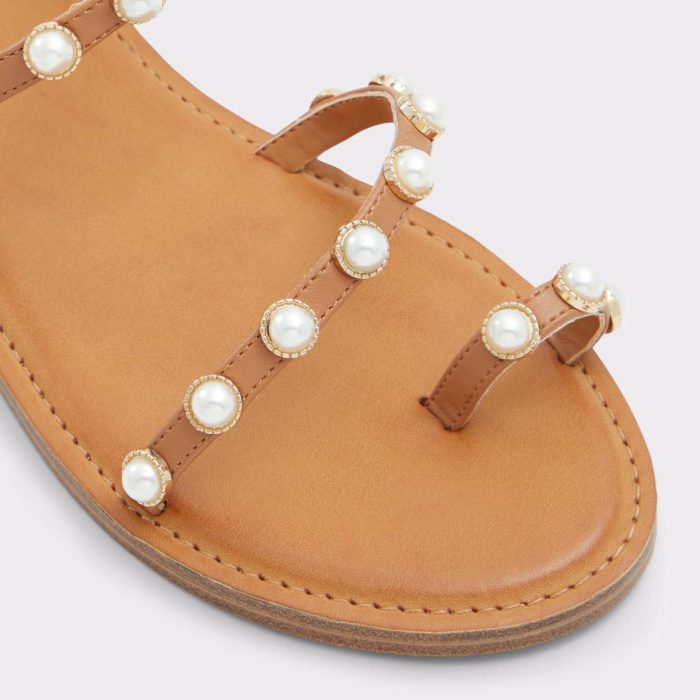 Women Medium Brown Coreydale Medium Brown Women's Flat Sandals Sandals Aldo
