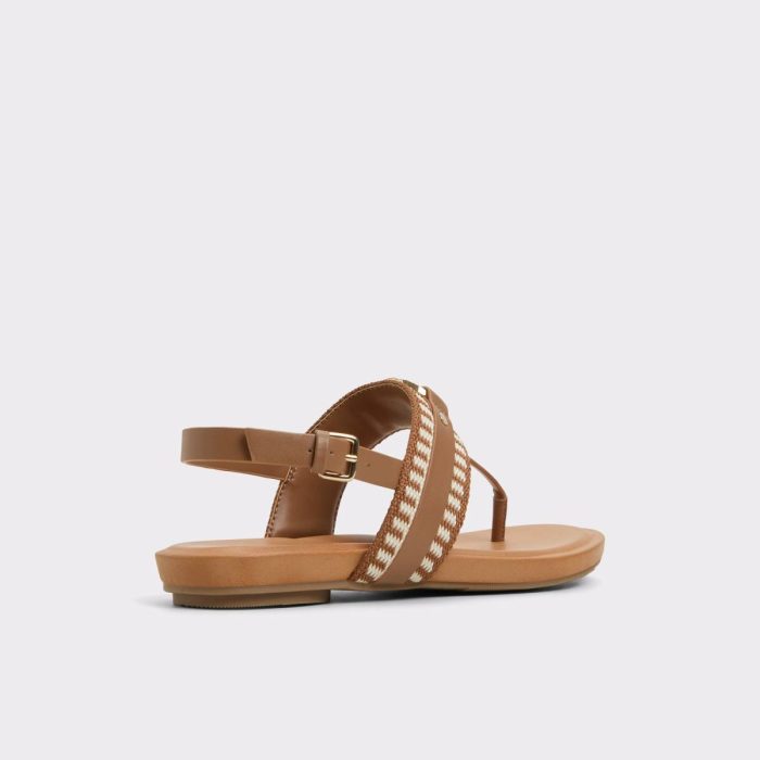 Women Medium Brown Taylen Medium Brown Women's Footbed Sandals Aldo Sandals