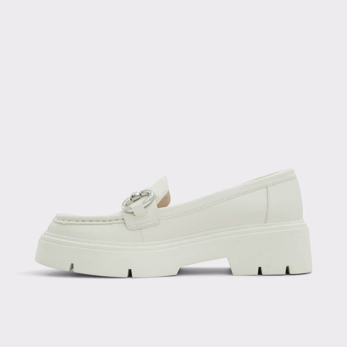Women Miska White/Bone Women's Loafers & Oxfords White/Bone Loafers & Oxfords Aldo