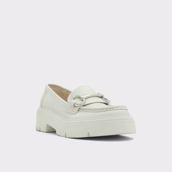 Women Miska White/Bone Women's Loafers & Oxfords White/Bone Loafers & Oxfords Aldo