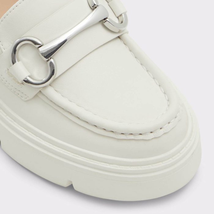 Women Miska White/Bone Women's Loafers & Oxfords White/Bone Loafers & Oxfords Aldo