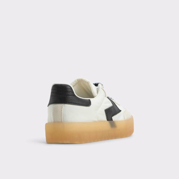 Women Retrostep White/Black Women's Low Top Sneakers Aldo White/Black Sneakers