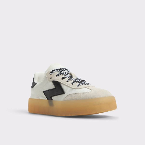 Women Retrostep White/Black Women's Low Top Sneakers Aldo White/Black Sneakers