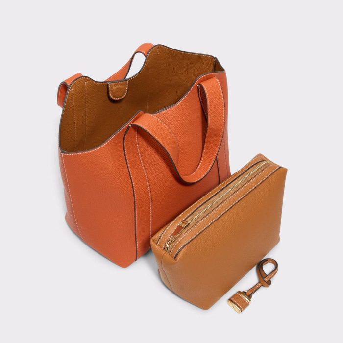 Women Rowsleyyx Orange Women's Tote & Satchel Bags Aldo Orange Tote & Satchel Bags