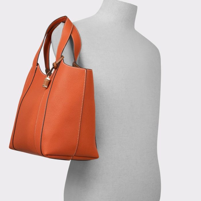 Women Rowsleyyx Orange Women's Tote & Satchel Bags Aldo Orange Tote & Satchel Bags