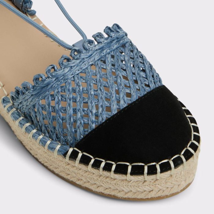 Women Sandals Denim Aldo Picot Denim Women's Wedges