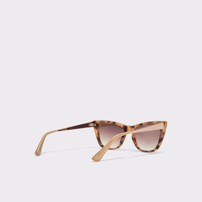 Women Selamas Medium Beige Women's Cat Eye Sunglasses Medium Beige Aldo