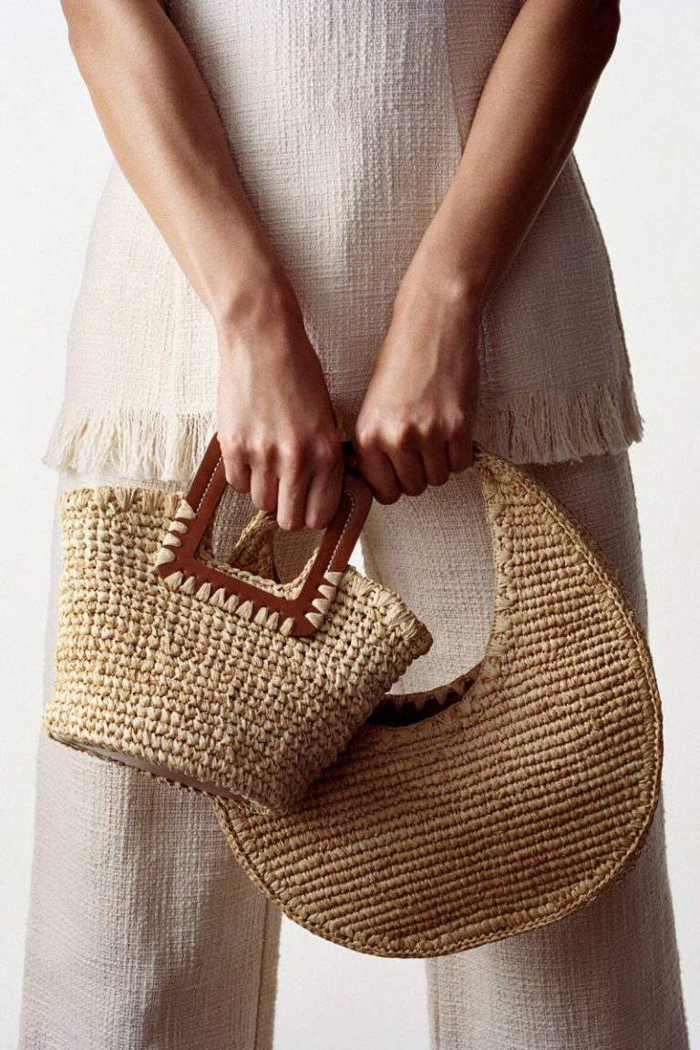 Women Shirley Mini Bucket Bag Natural Tan Staud Clutches & Handhelds