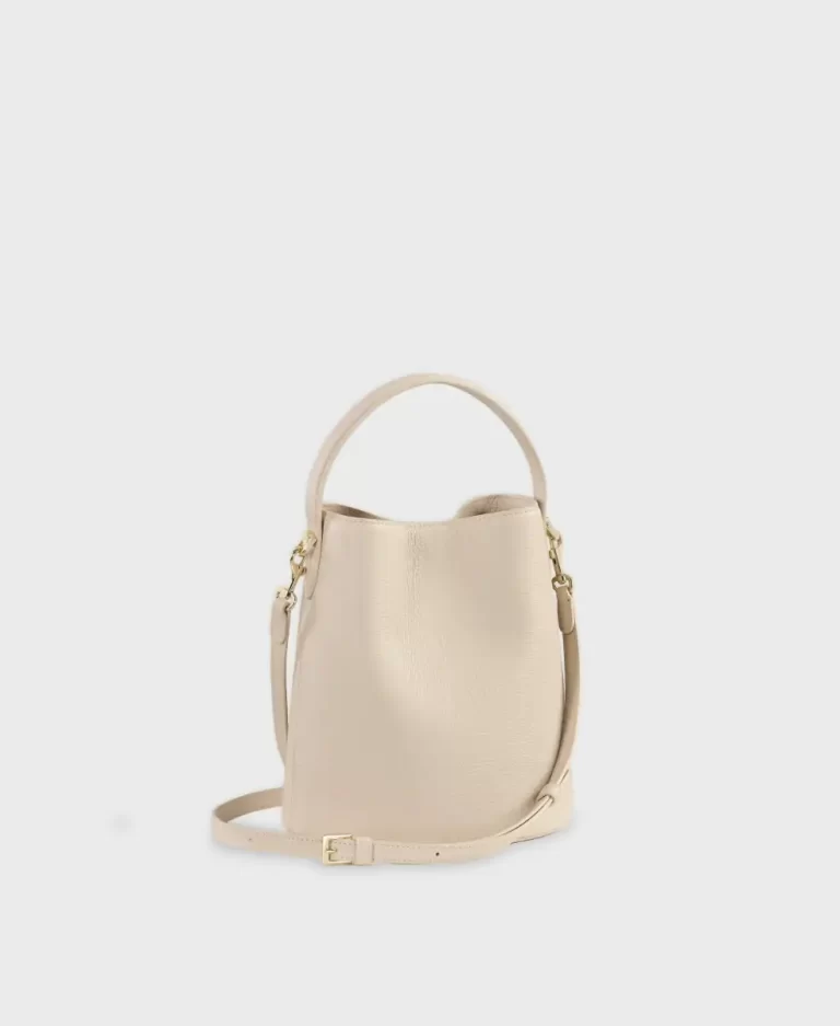 Women Shoulder Bag Egg Bucket - Mushroom Cafune